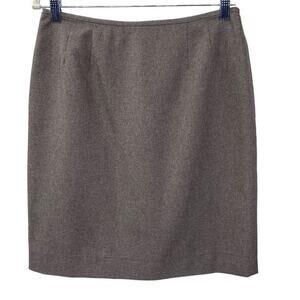 Evan Picone Women's Brown Pencil Mini Skirt Size 8P